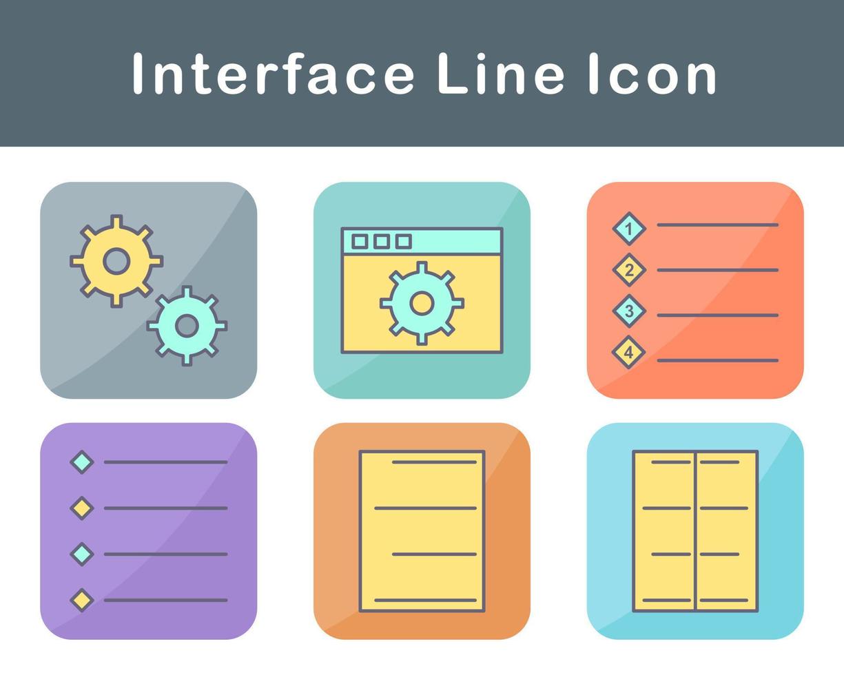 Interface Vector Icon Set