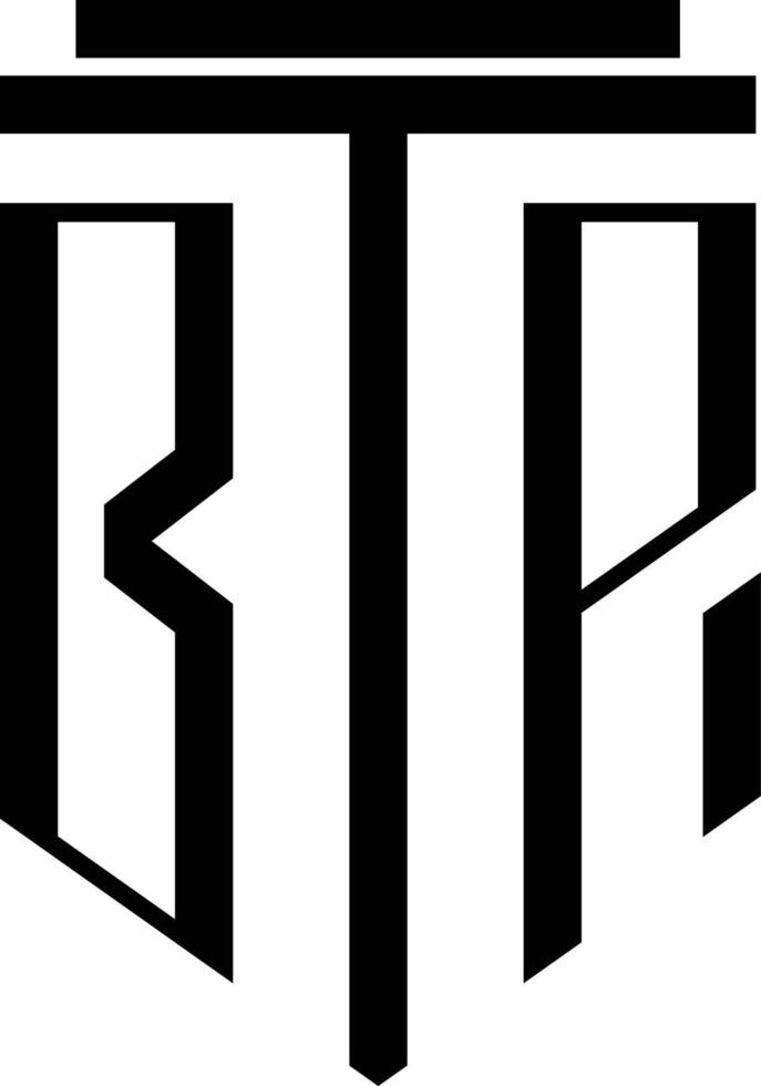 BTR icon and logo vector