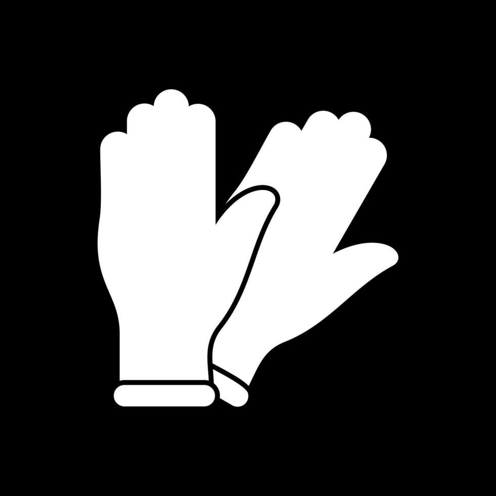 Gloves Vector Icon Design