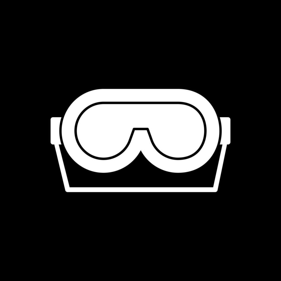 Goggles Vector Icon Design