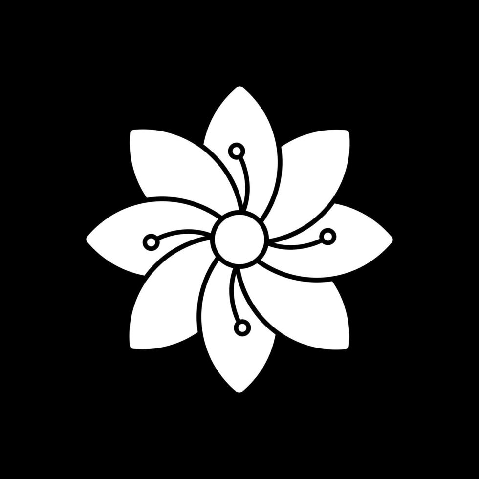 Hydrangea Vector Icon Design