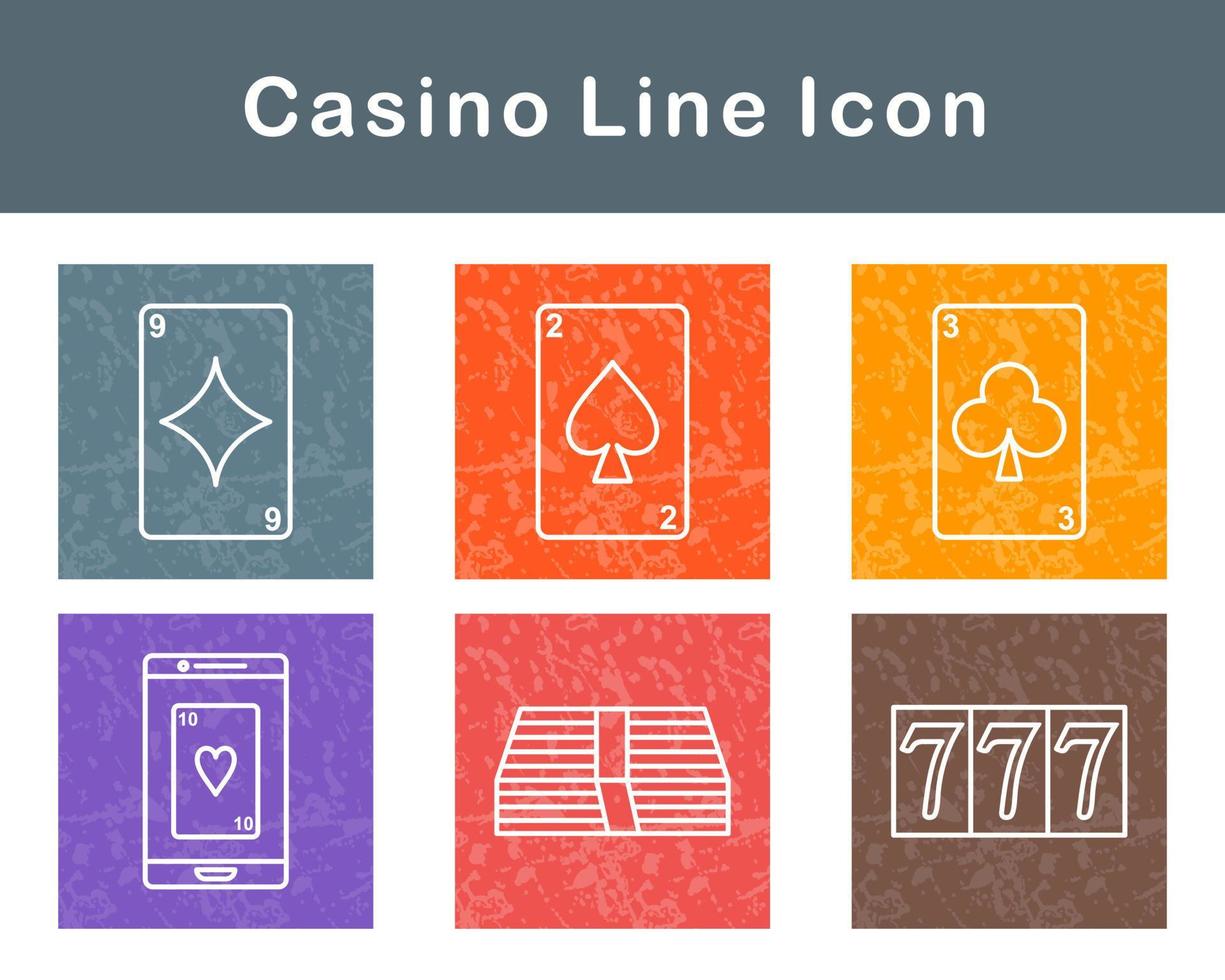 Casino Vector Icon Set