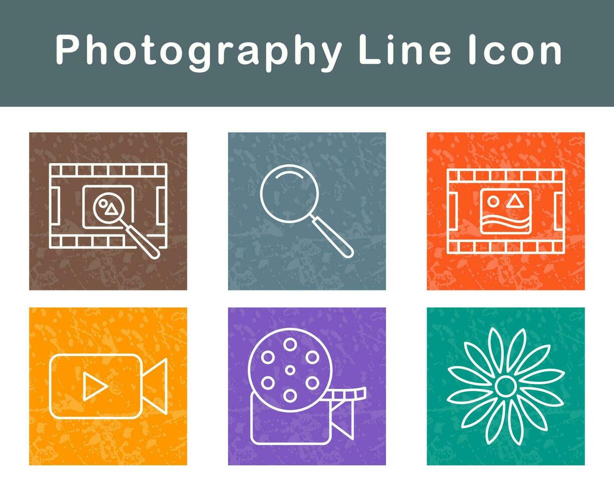 Photography Vector Icon Set