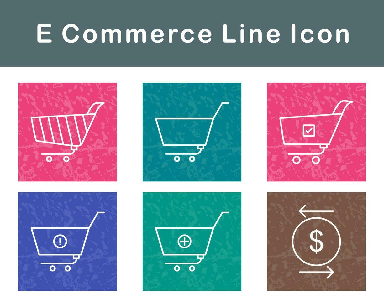 E Commerce Vector Icon Set