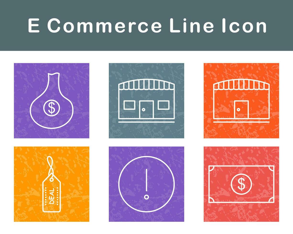 E Commerce Vector Icon Set