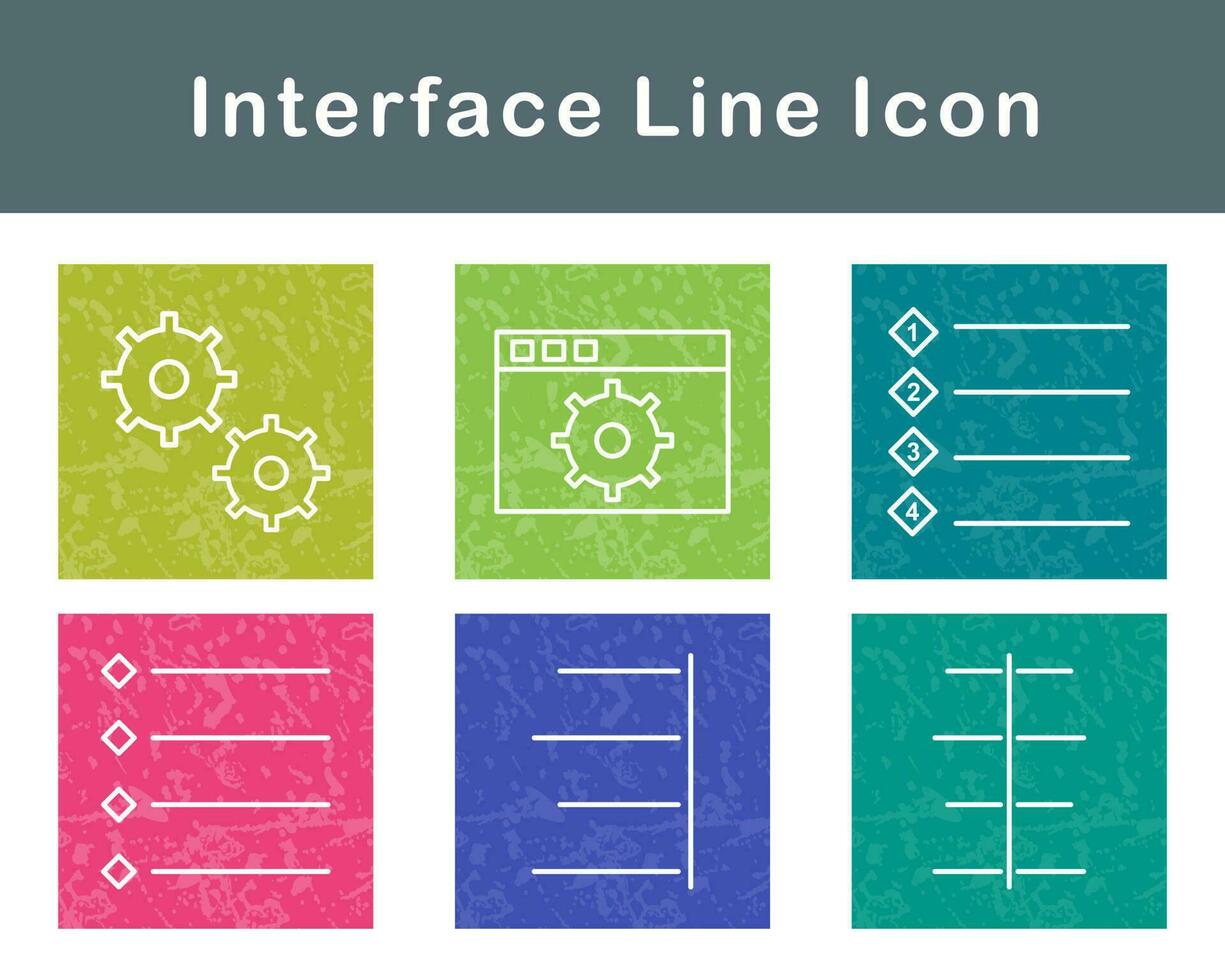 Interface Vector Icon Set