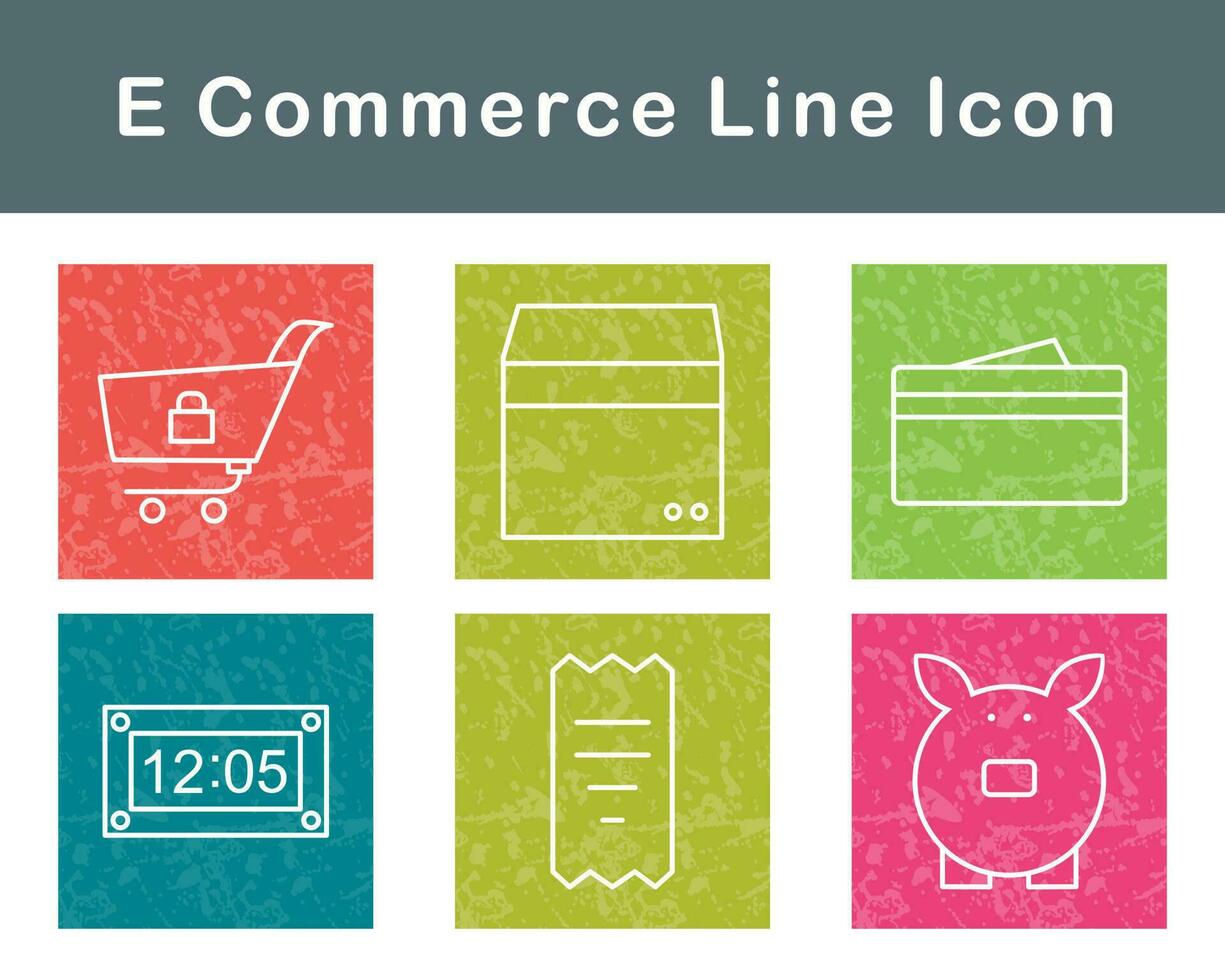 E Commerce Vector Icon Set