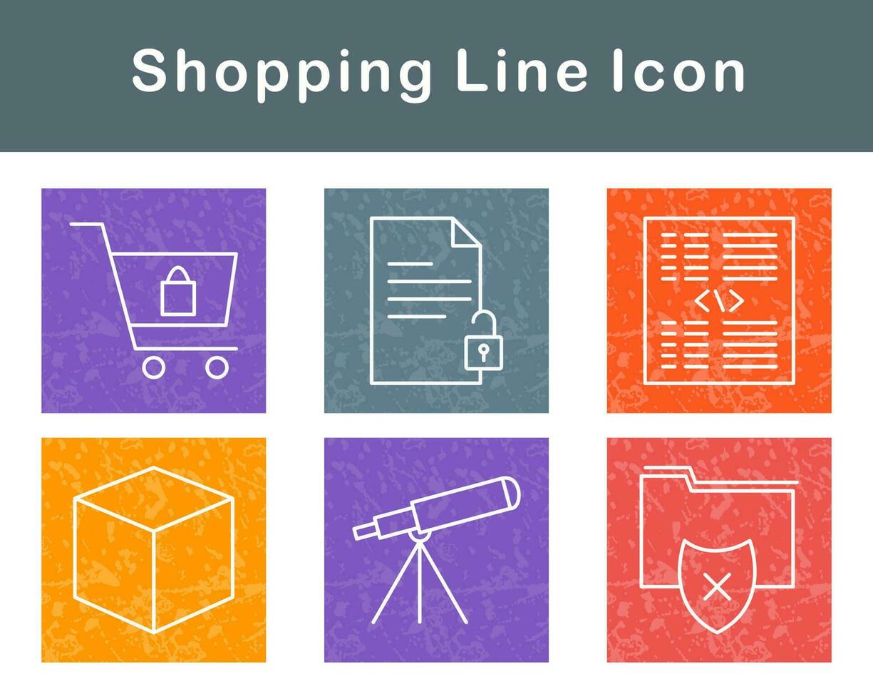 Shopping Vector Icon Set