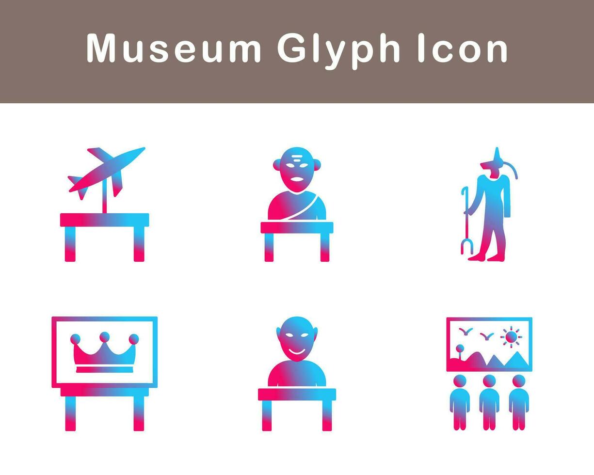 Museum Vector Icon Set