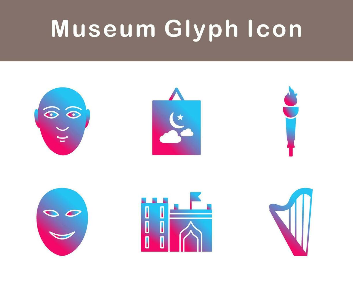 Museum Vector Icon Set
