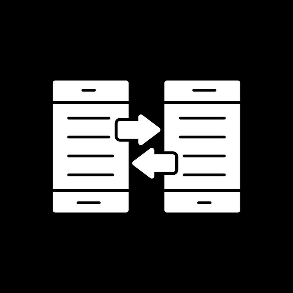 Data Transfer Vector Icon Design
