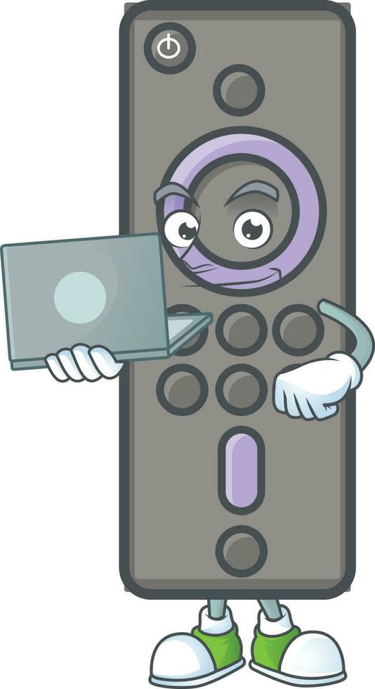 Remote control TV icon design vector