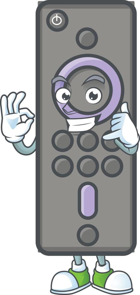 Remote control TV icon design vector