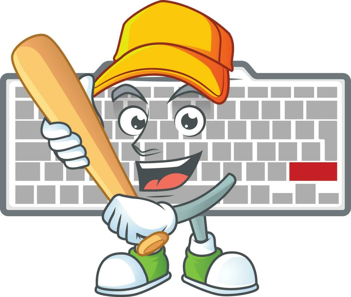 White keyboard icon design vector