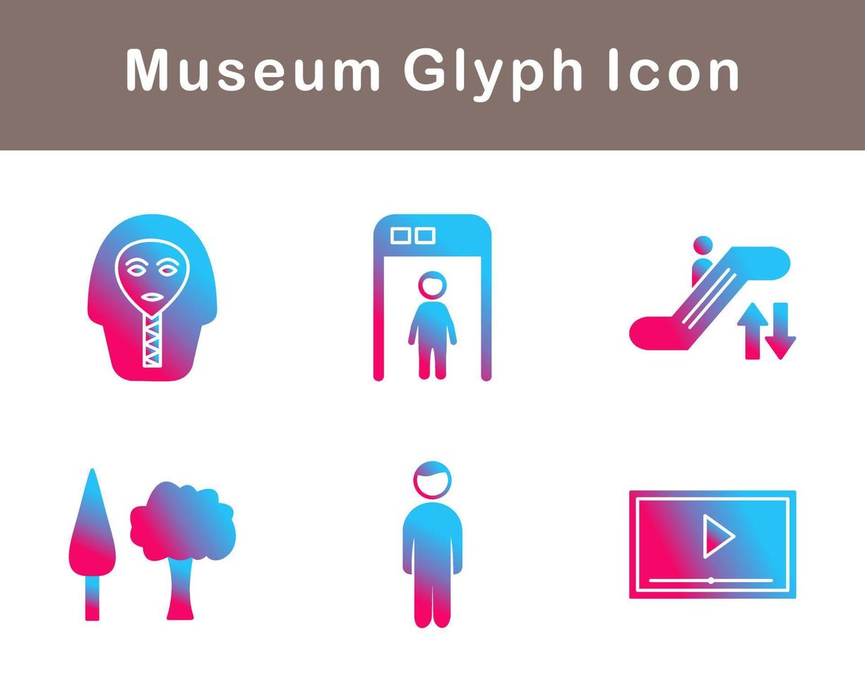 Museum Vector Icon Set