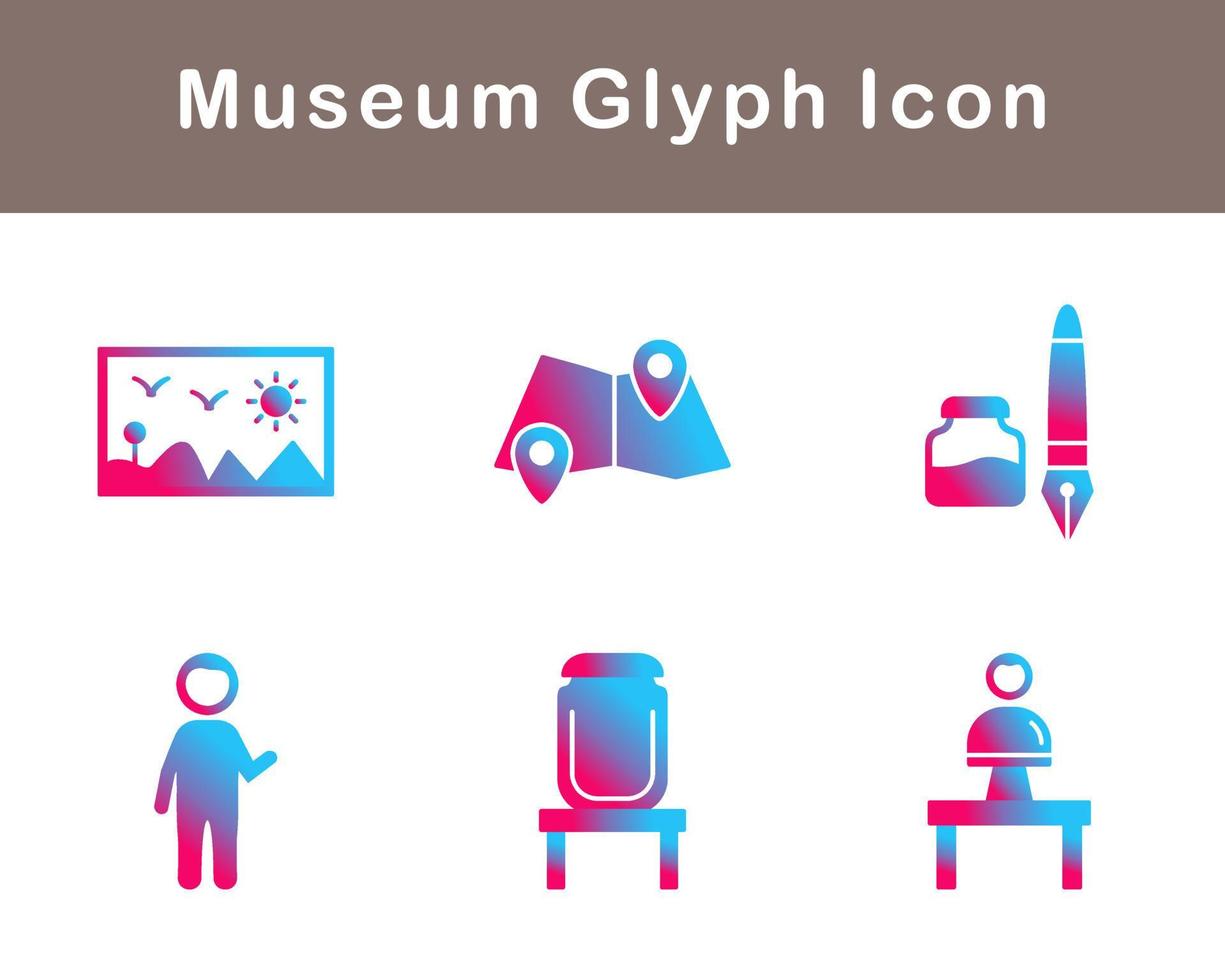 Museum Vector Icon Set
