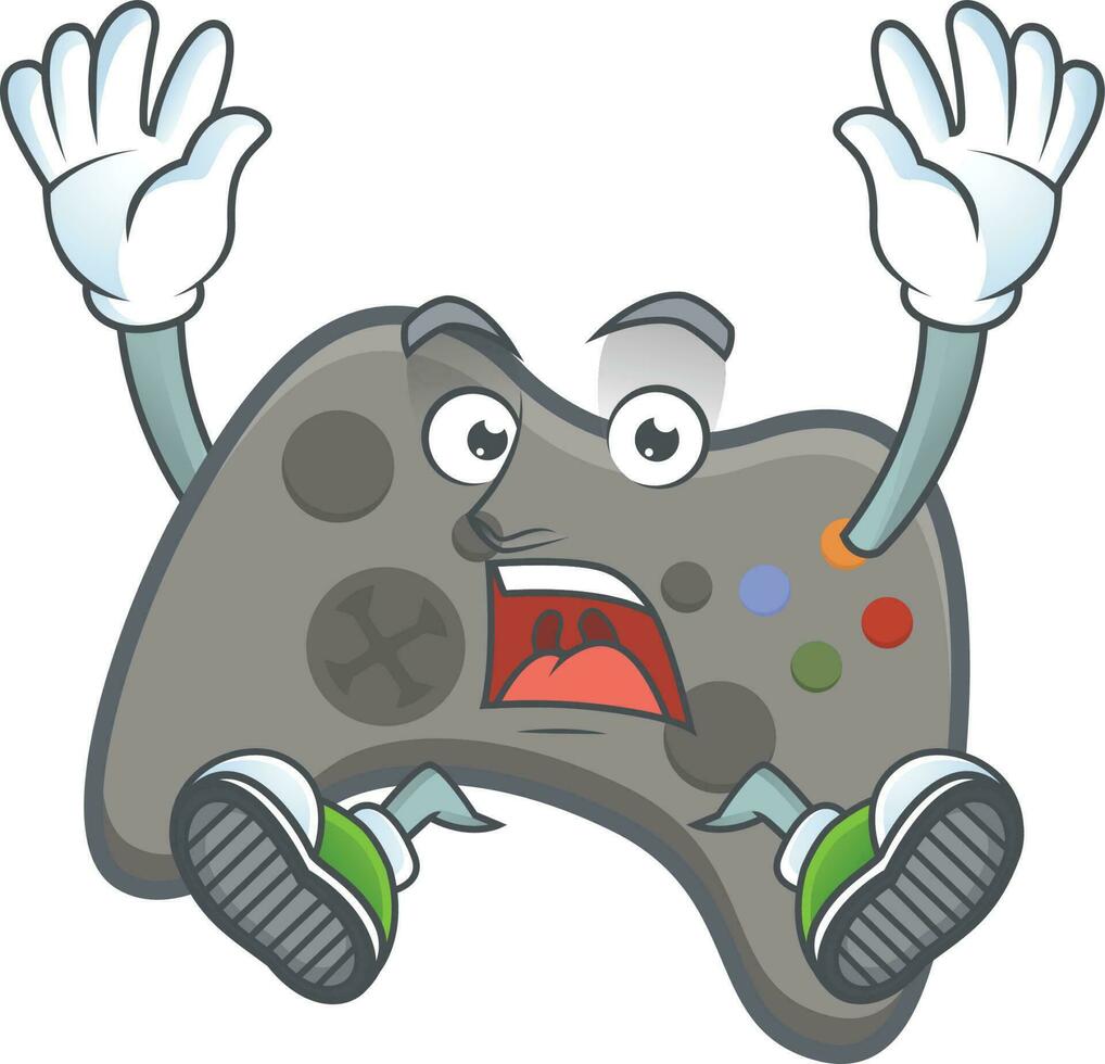 Black joystick icon design vector