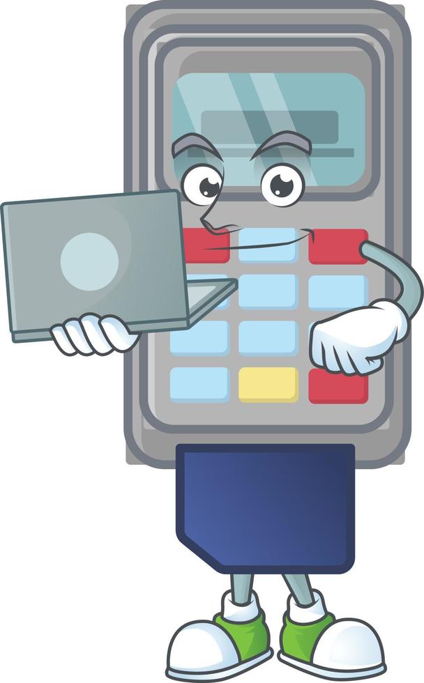 POS machine icon design vector
