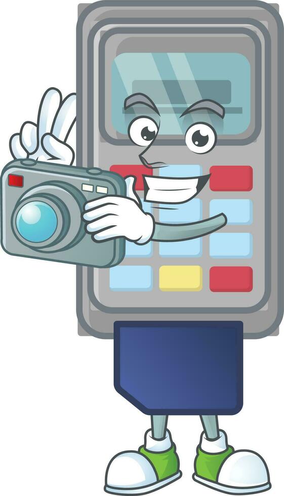 POS machine icon design vector