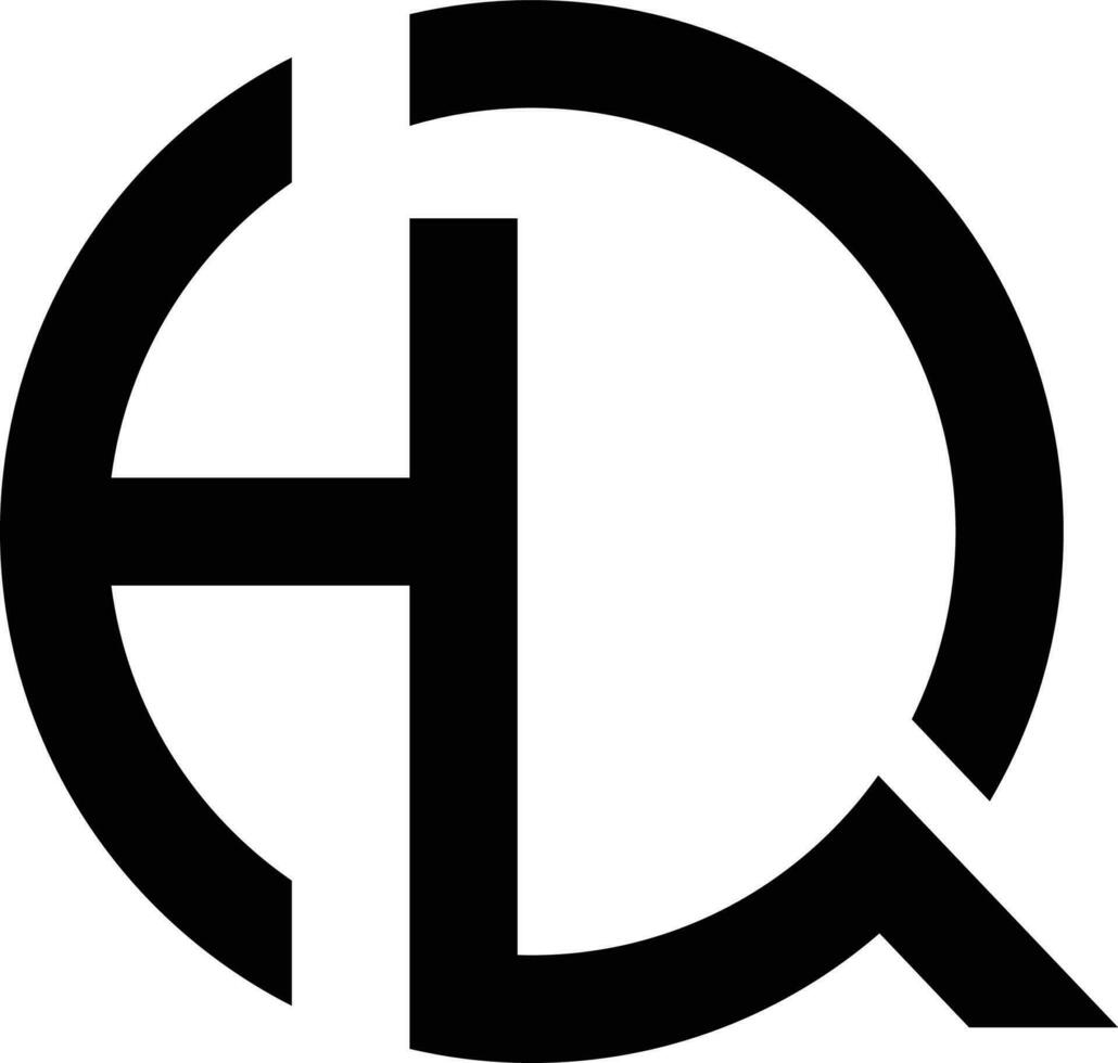HQ icon and logo vector