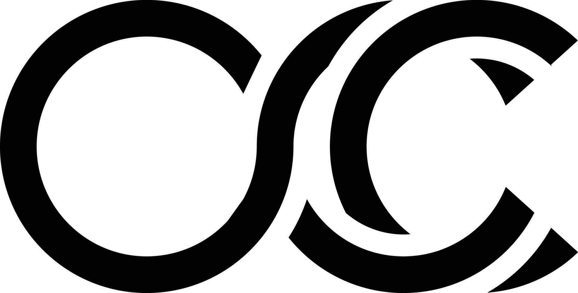 occ icono y logo vector