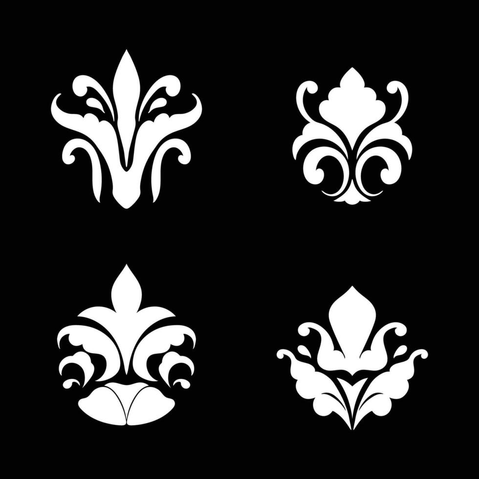 Flower Bloom Silhouette vector art