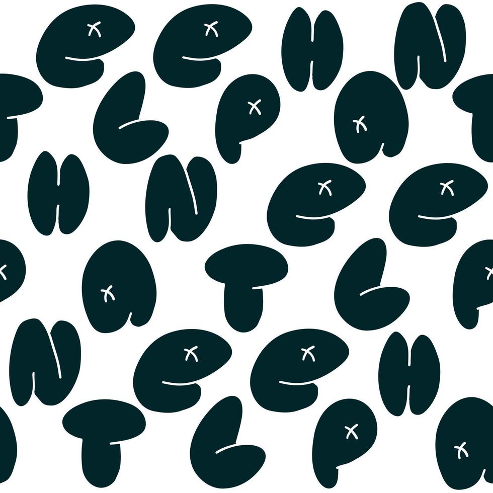 Elephants text lettering. Vector illustration in cartoon flat style isolated on white background.