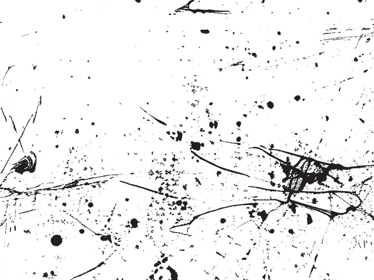 Grunge Texture with Splatter and Scratch Effects. vector
