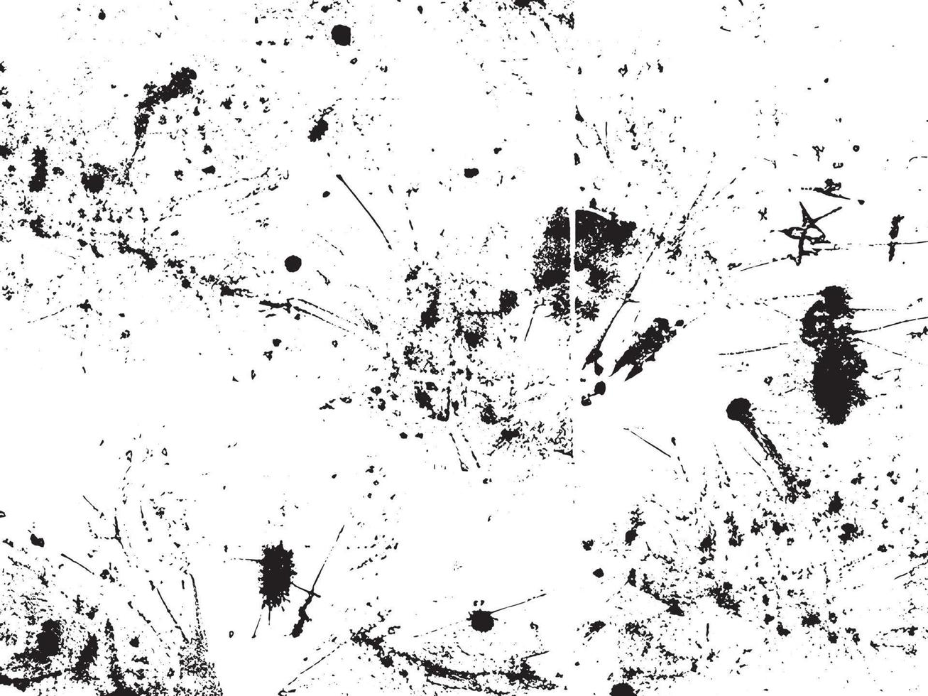 Grunge effect vector background. White and black abstract design with messy dots and scratches. Retro urban texture for overlay or illustration. Distressed and dirty surface with copy space. EPS10.