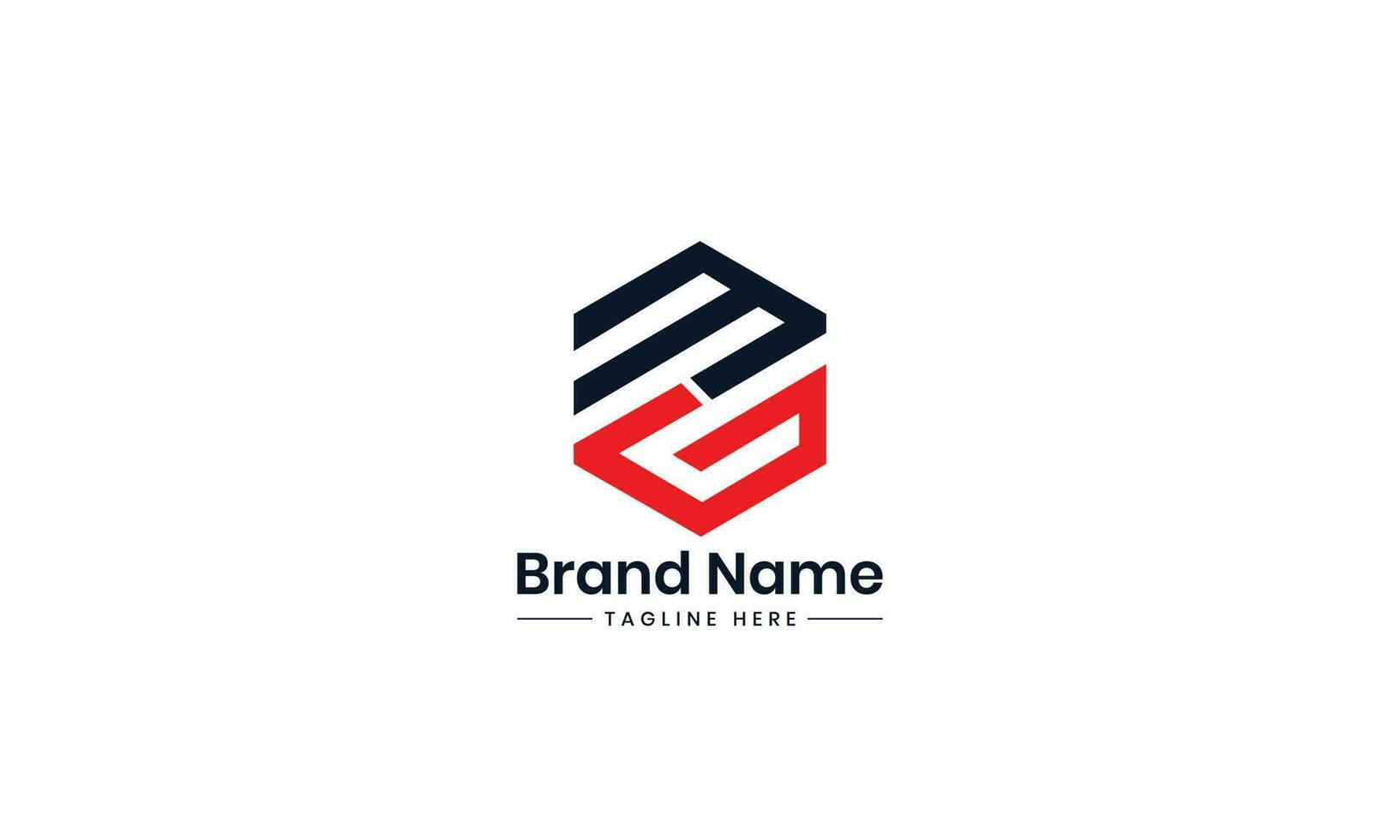 Polygon MG letter logo design. Polygon GM creative initials letter logo concept. MG letter design. Pro Vector