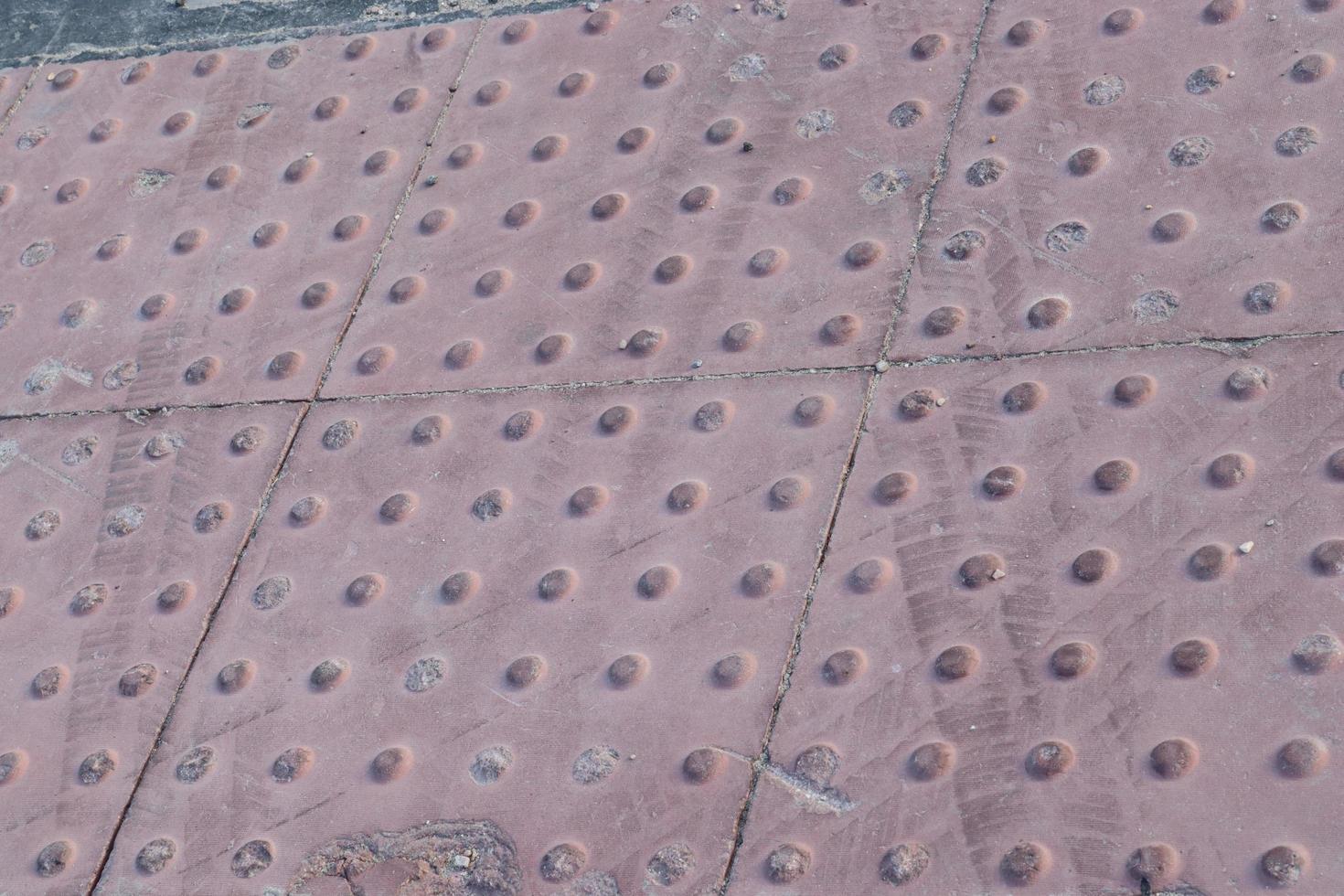 Road crossing for pedestrian-blind people photo