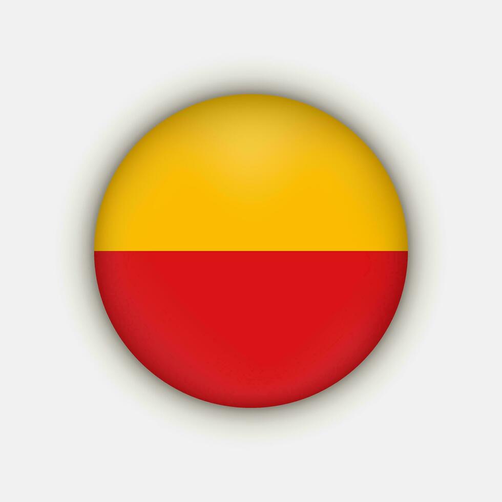 Department of Lambayeque Flag. Peru. Vector Illustration.
