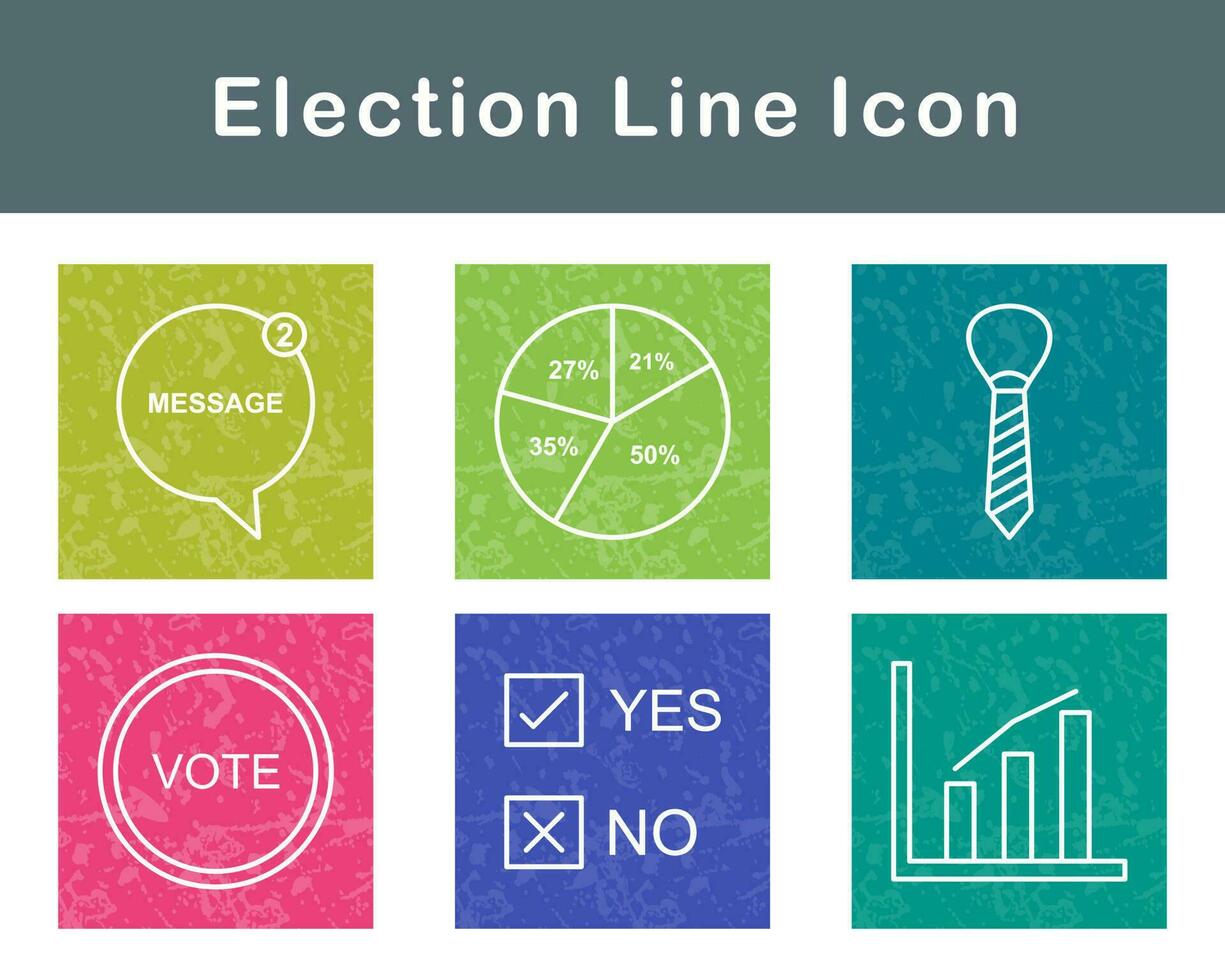Election Vector Icon Set