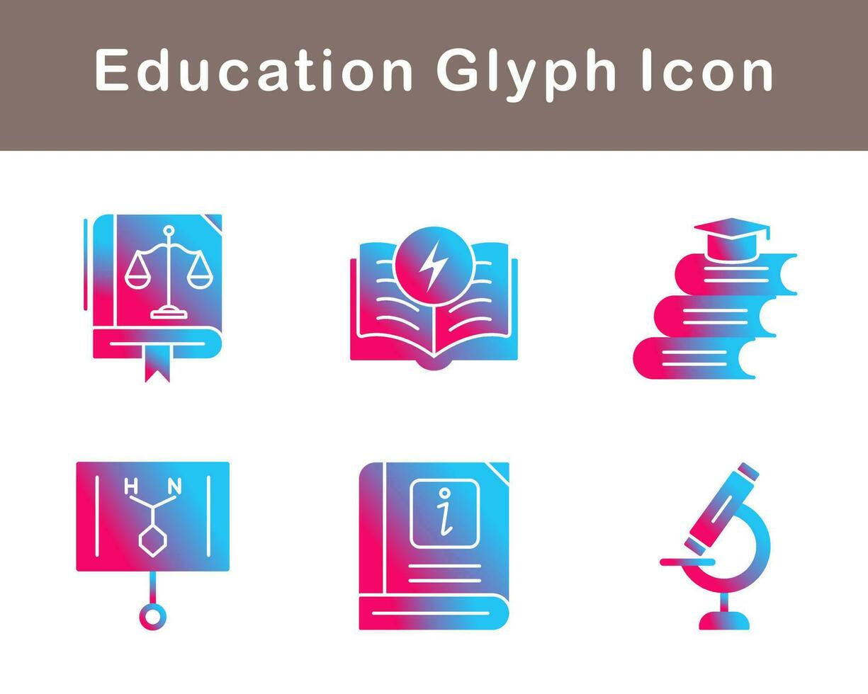 Education Vector Icon Set