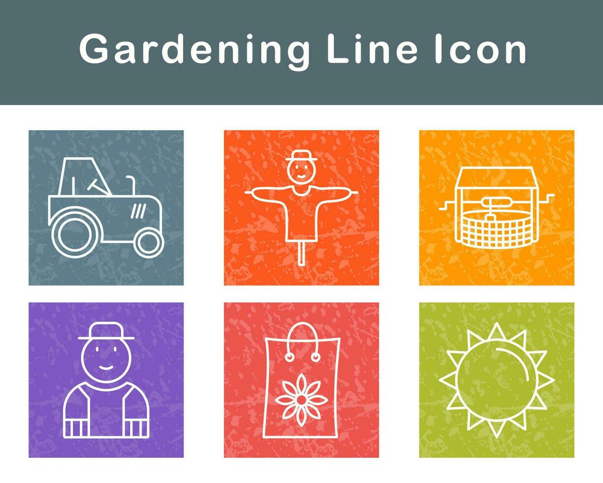 Gardening Vector Icon Set