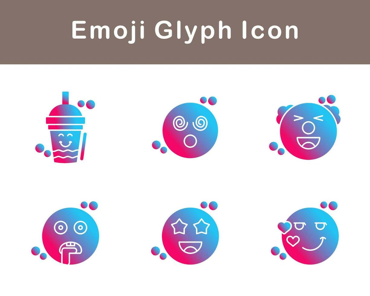 emoji vector icono conjunto