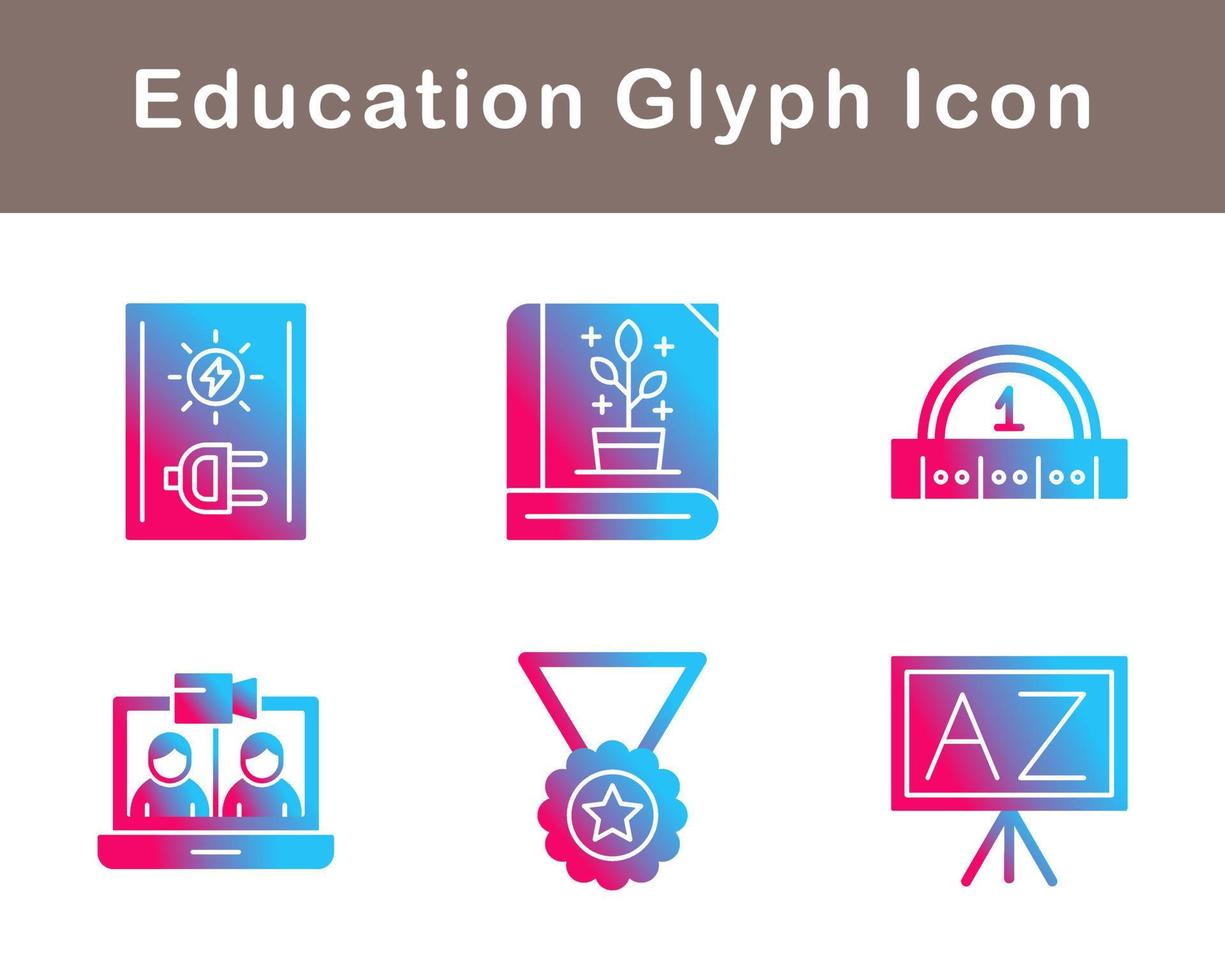 Education Vector Icon Set