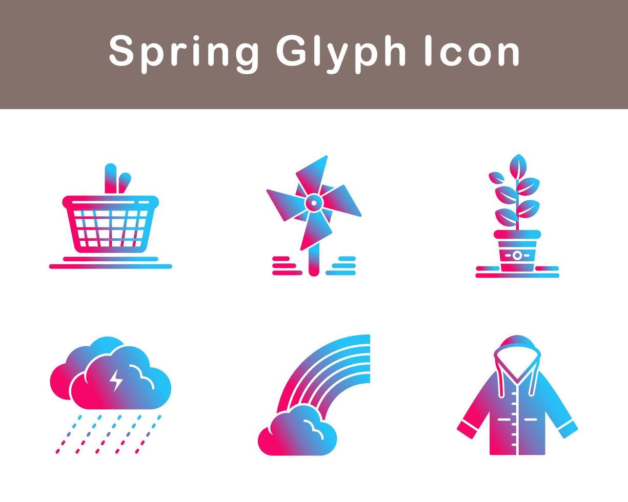 Spring Vector Icon Set