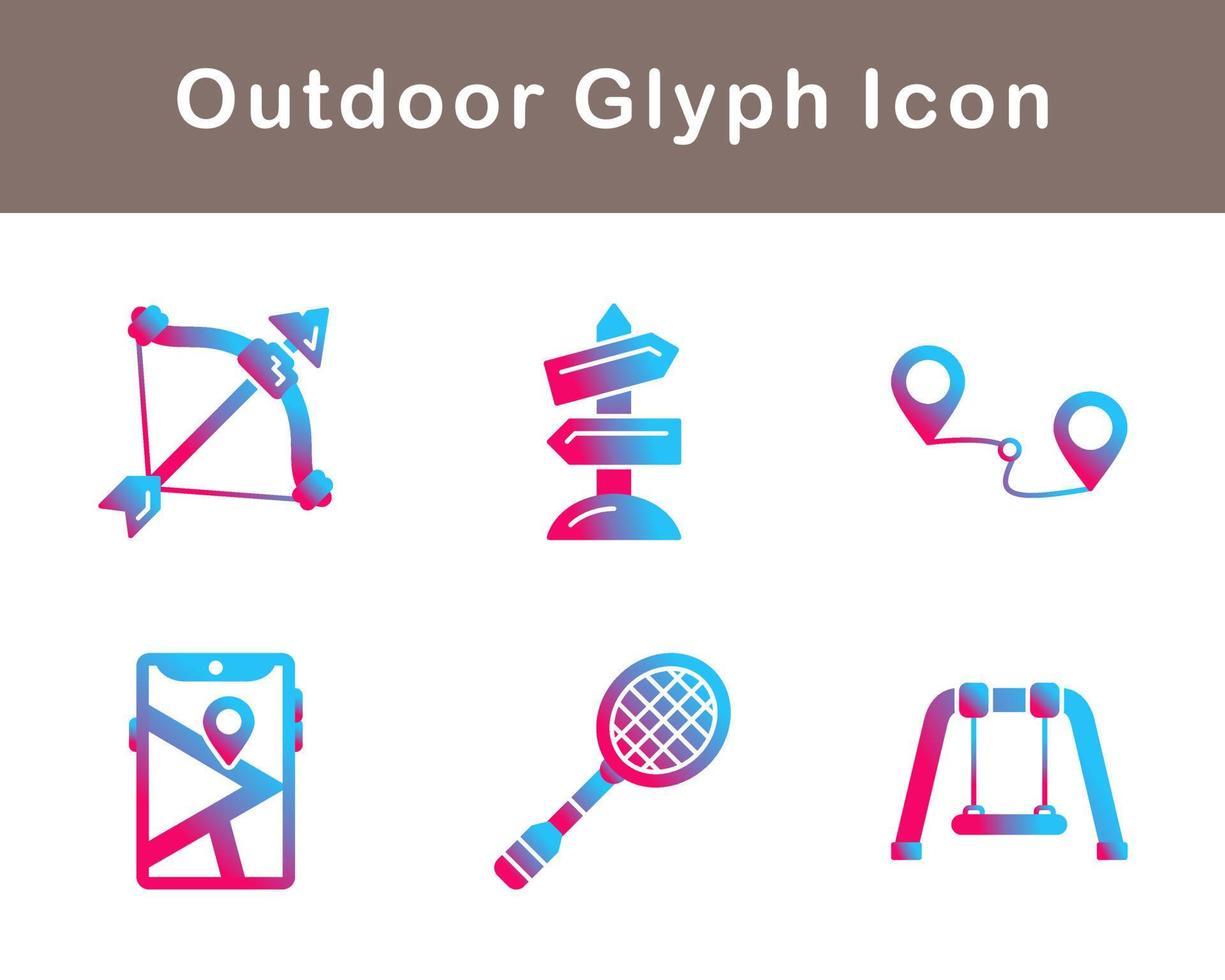 Outdoor Vector Icon Set