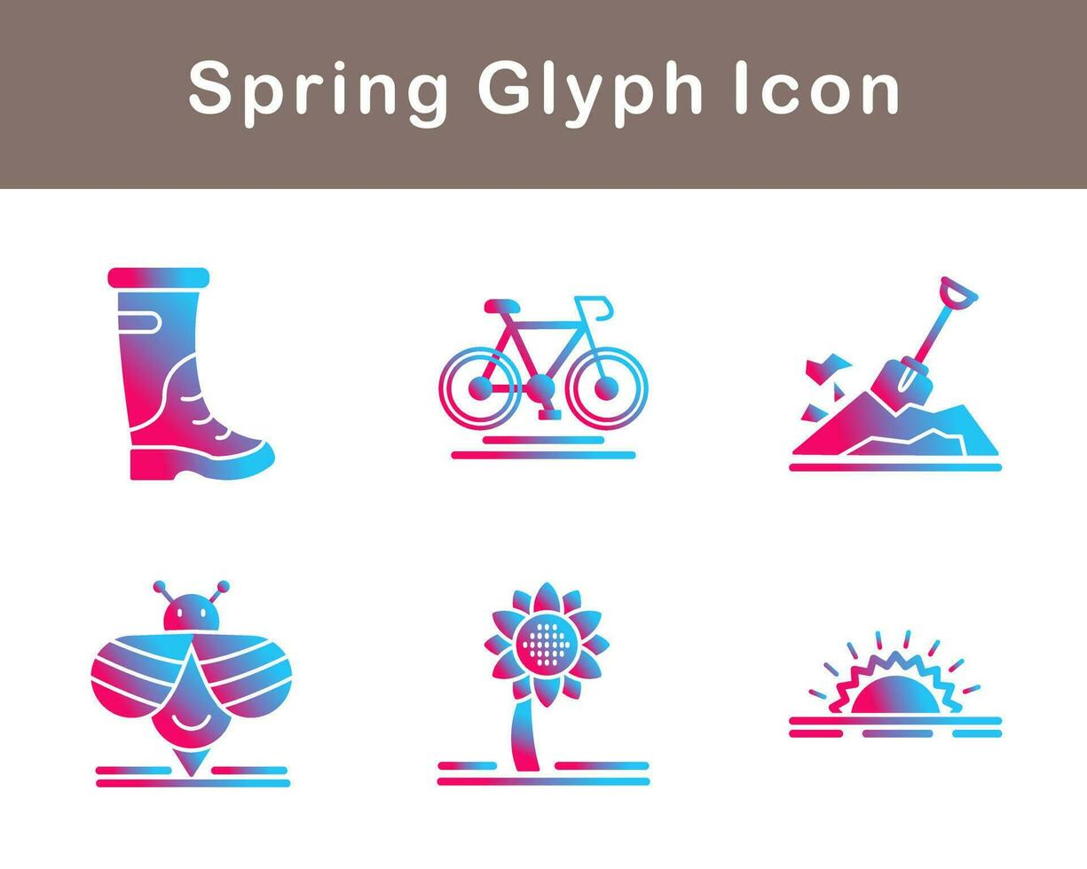 Spring Vector Icon Set