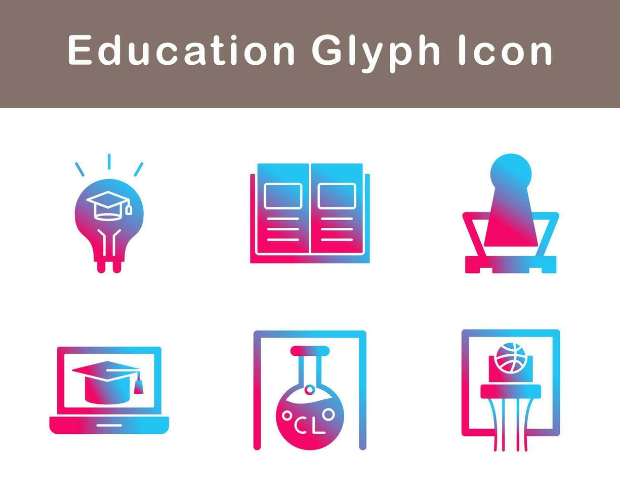 Education Vector Icon Set