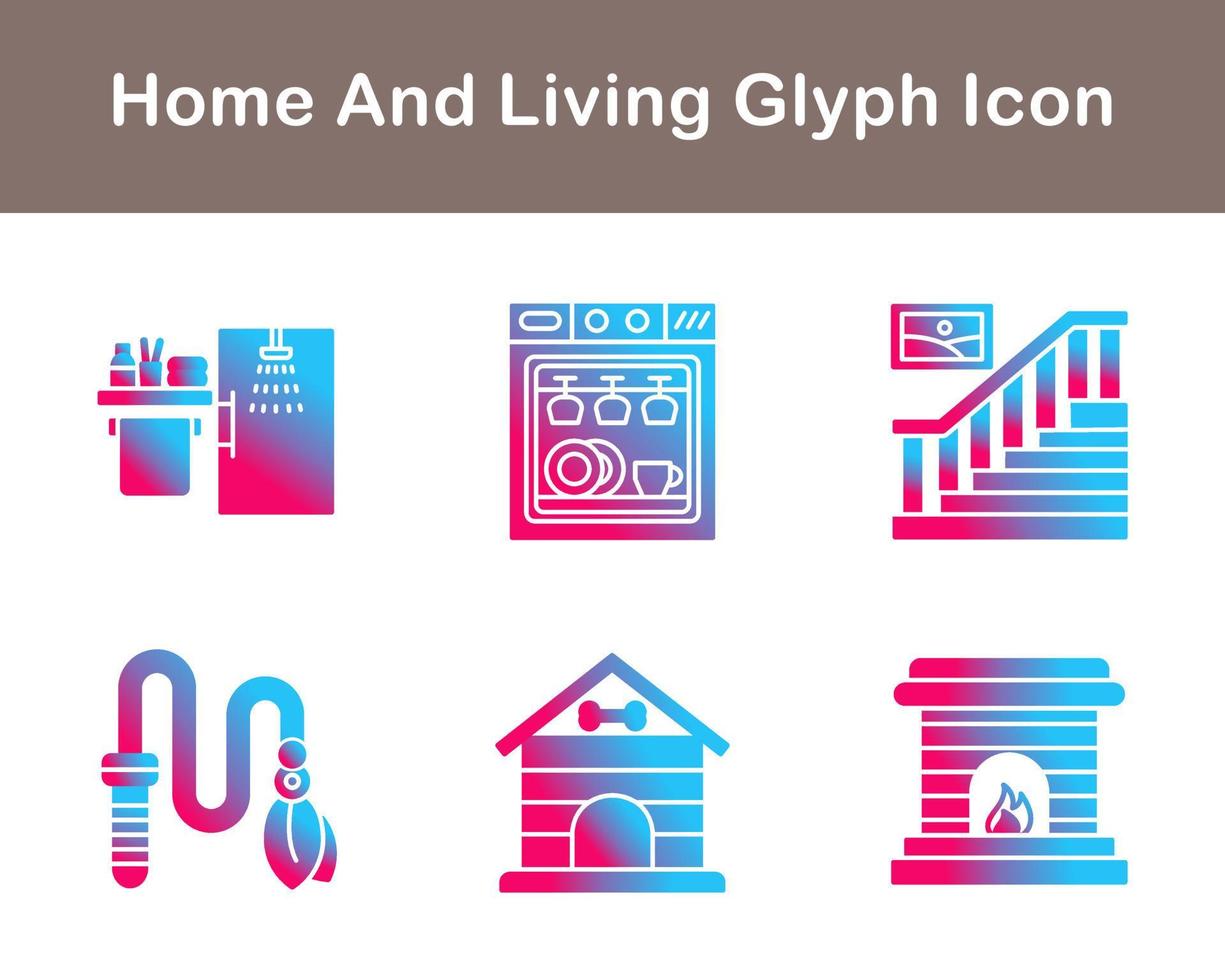 Home And Living Vector Icon Set