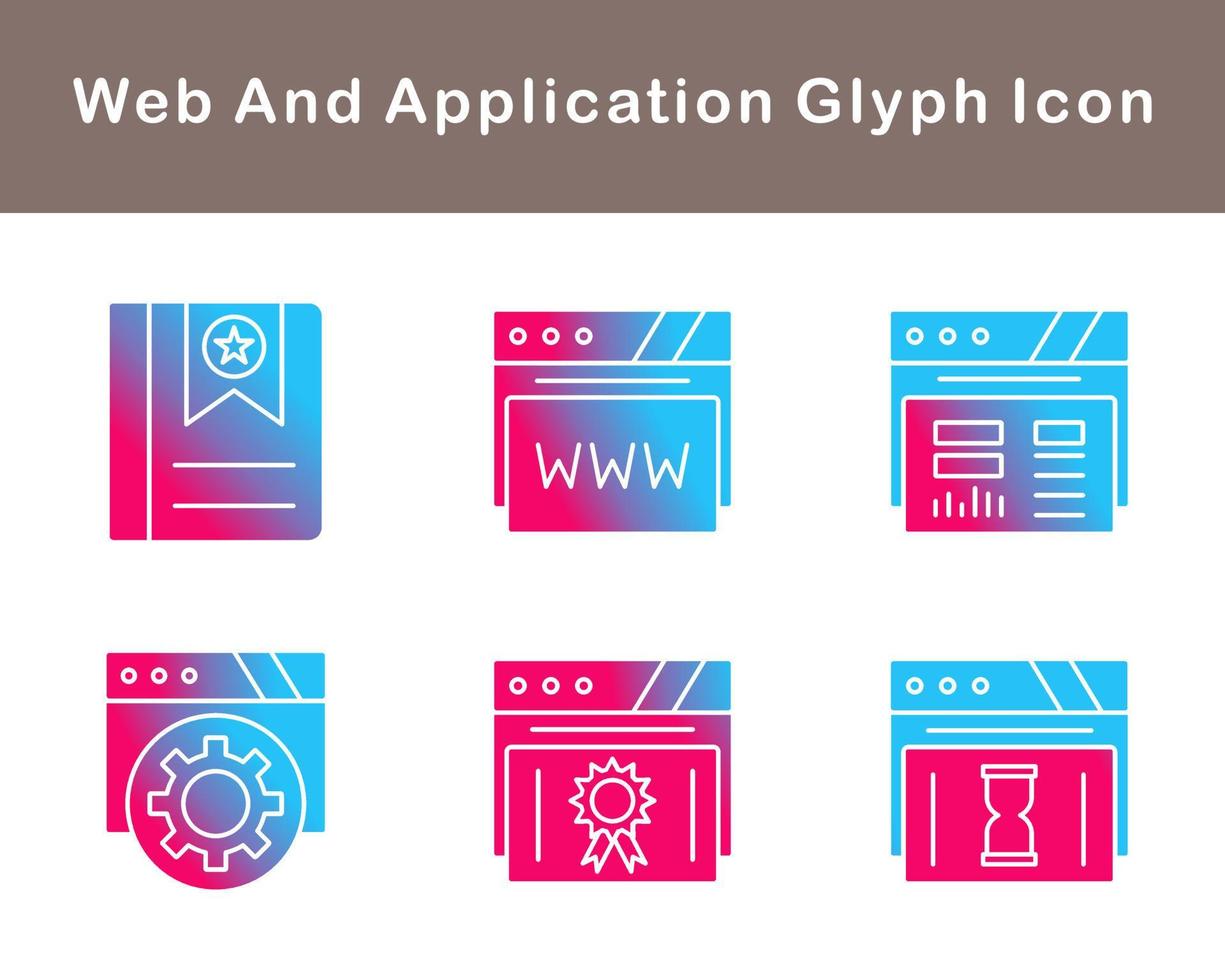 Web And Application Vector Icon Set