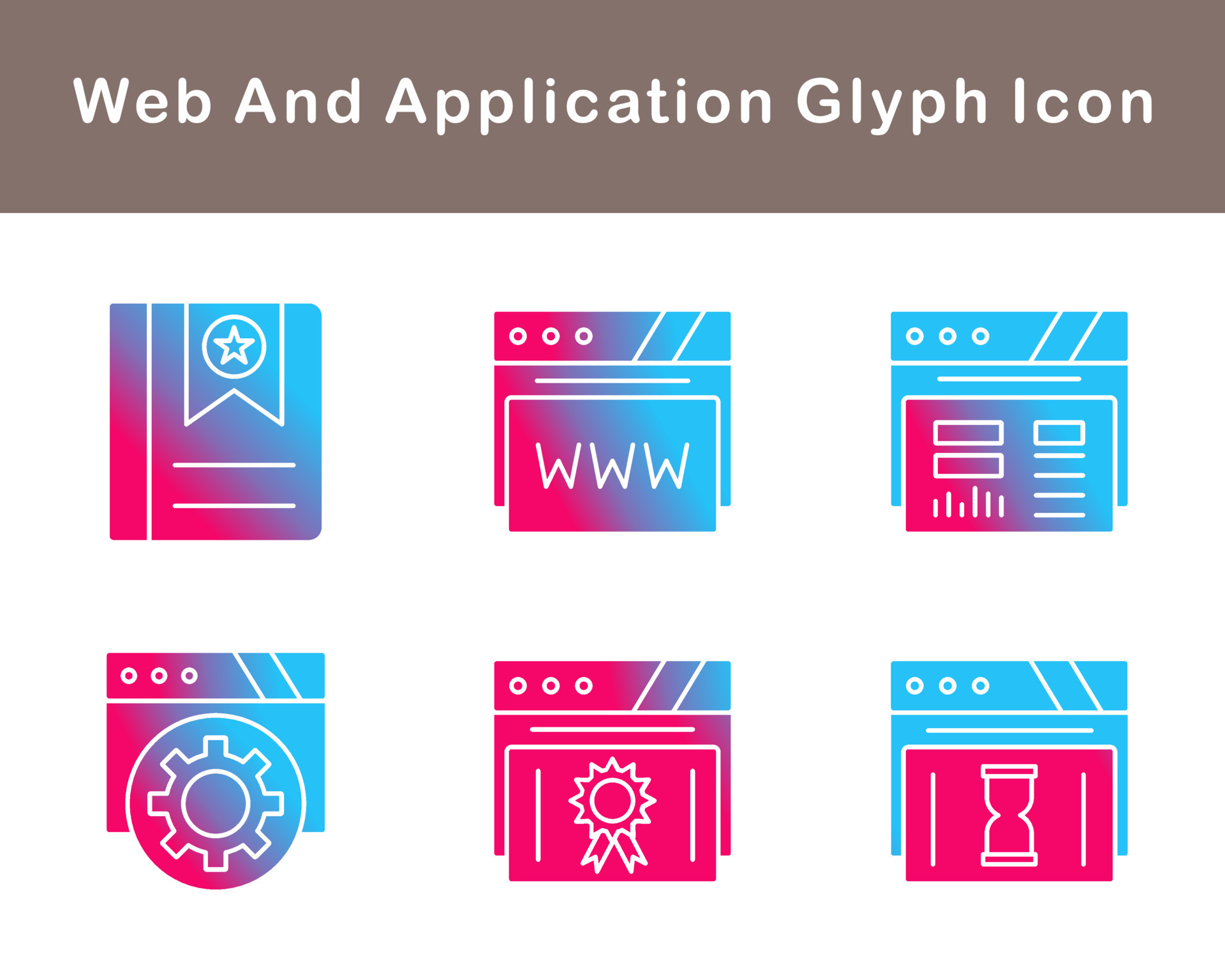 Web And Application Vector Icon Set 20647291 Vector Art at Vecteezy