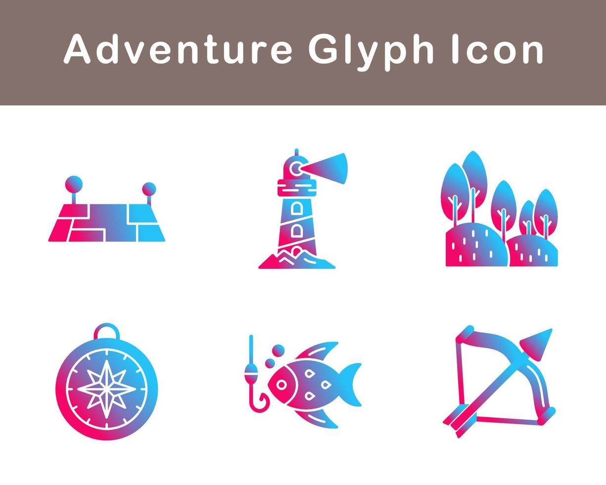 Adventure Vector Icon Set