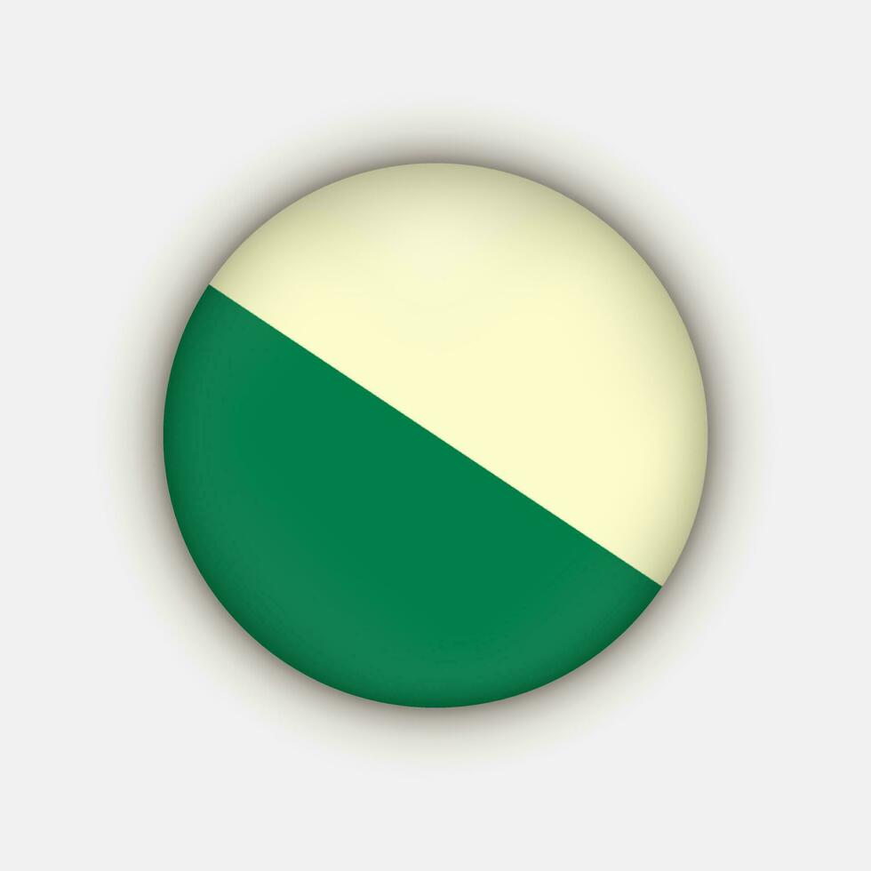 Department of Huanuco Flag. Peru. Vector Illustration.