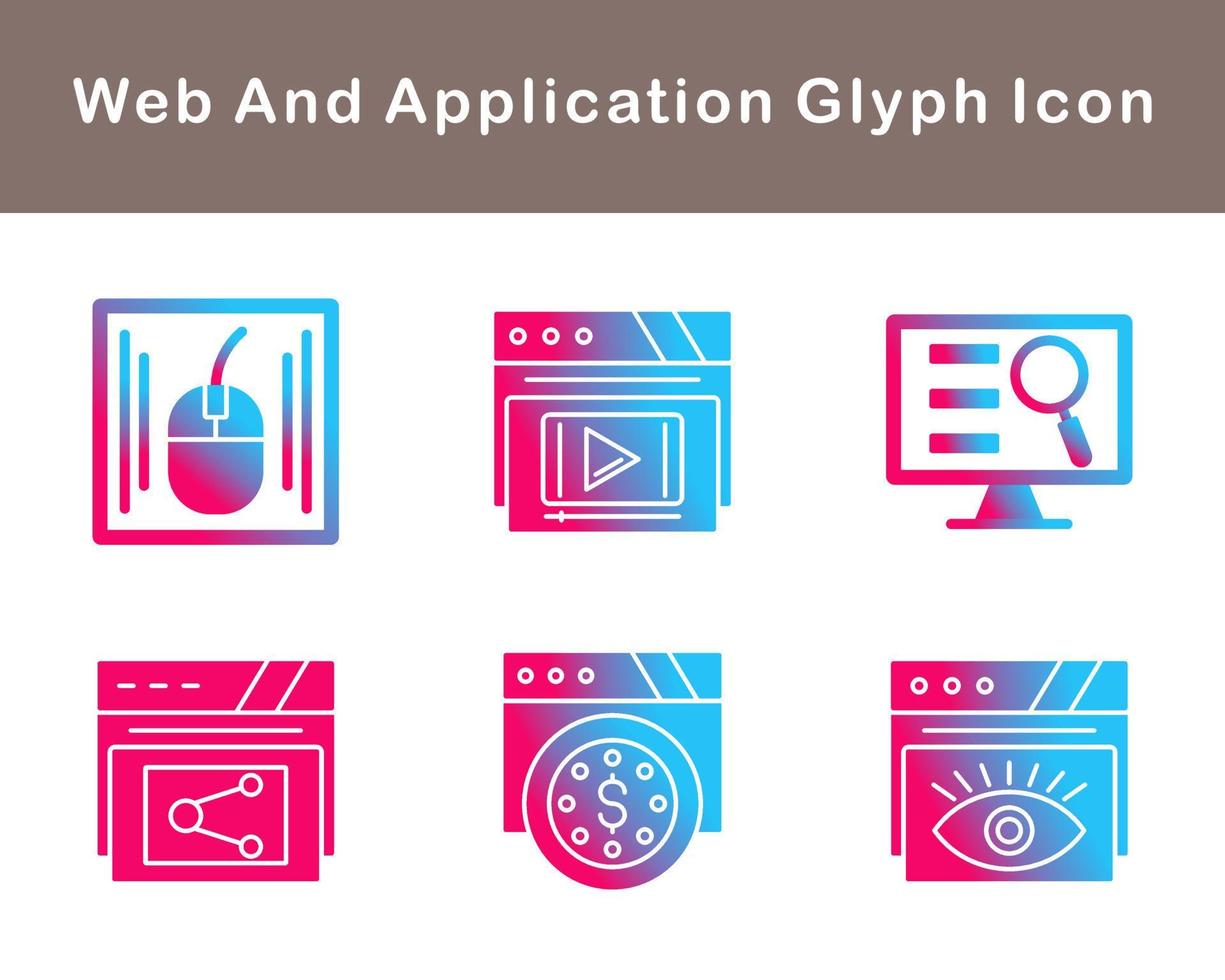 Web And Application Vector Icon Set