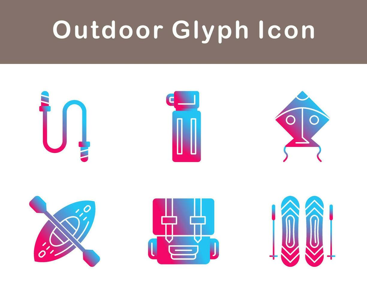 Outdoor Vector Icon Set