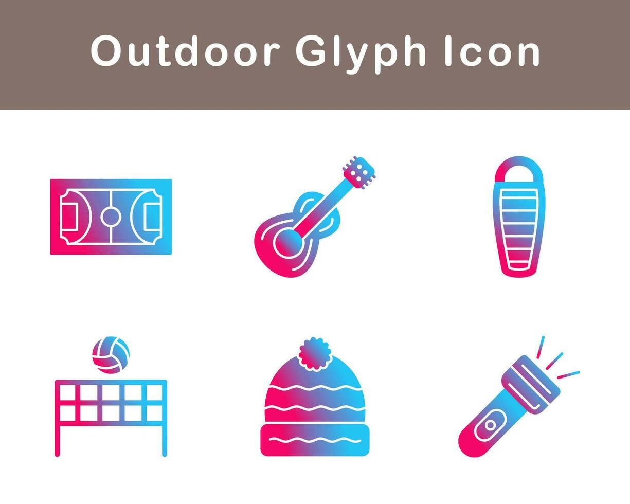 Outdoor Vector Icon Set