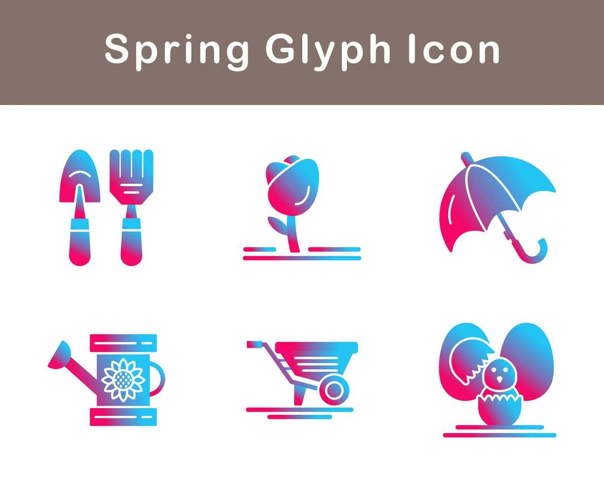 Spring Vector Icon Set